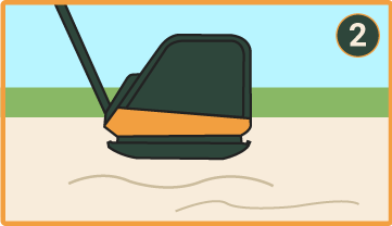 Stap 2: Kunstgras aanleggen